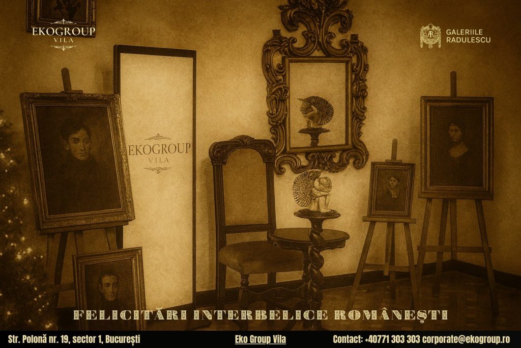 Urări de Crăciun în stil interbelic în atmosfera fermecătoare a Crăciunului anilor ’30 găzduit de Eko Group Vila